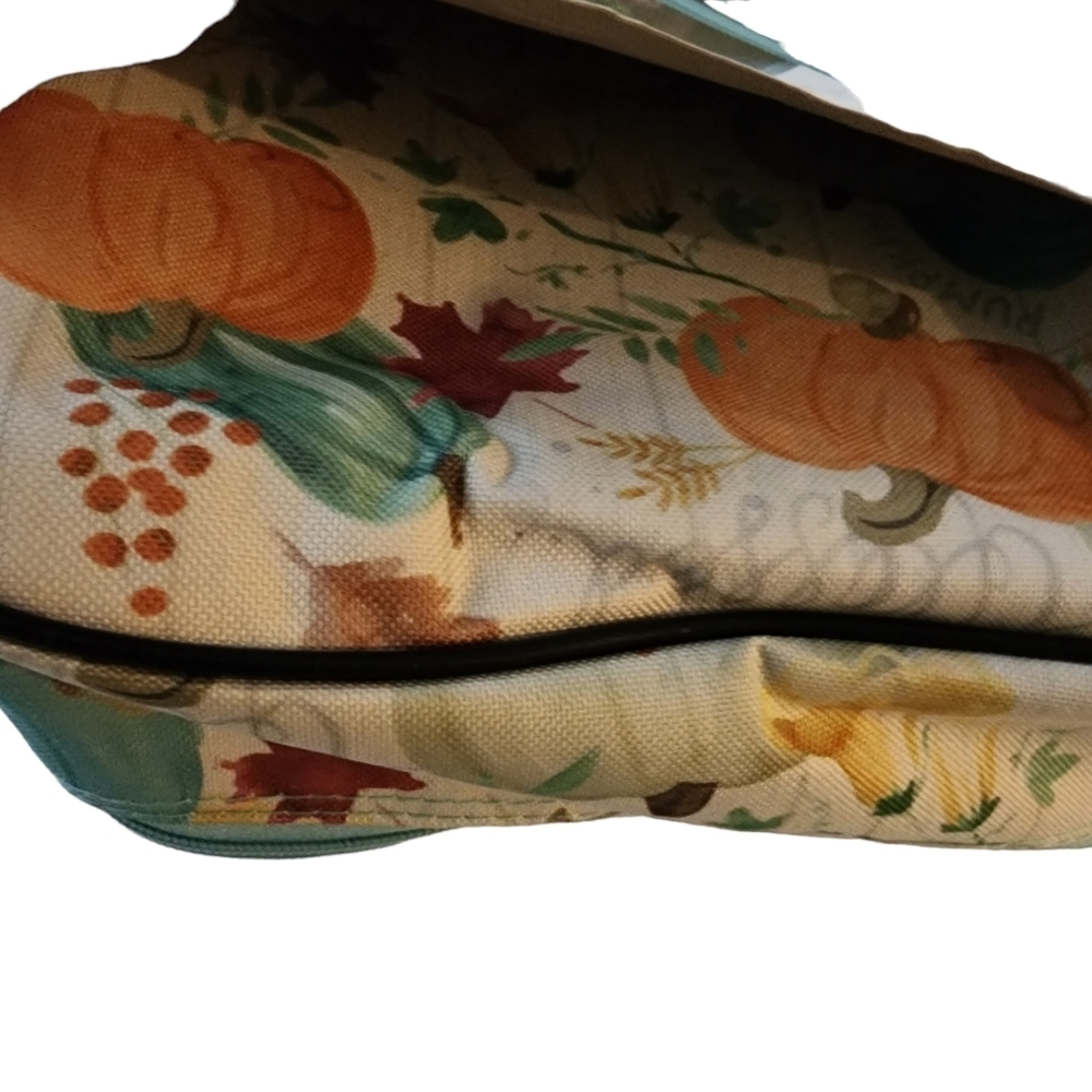 🆕️NWT! Home Essentials " Insulated Pumpkin Harvest FallCarrying Tote" - Picture 3 of 4